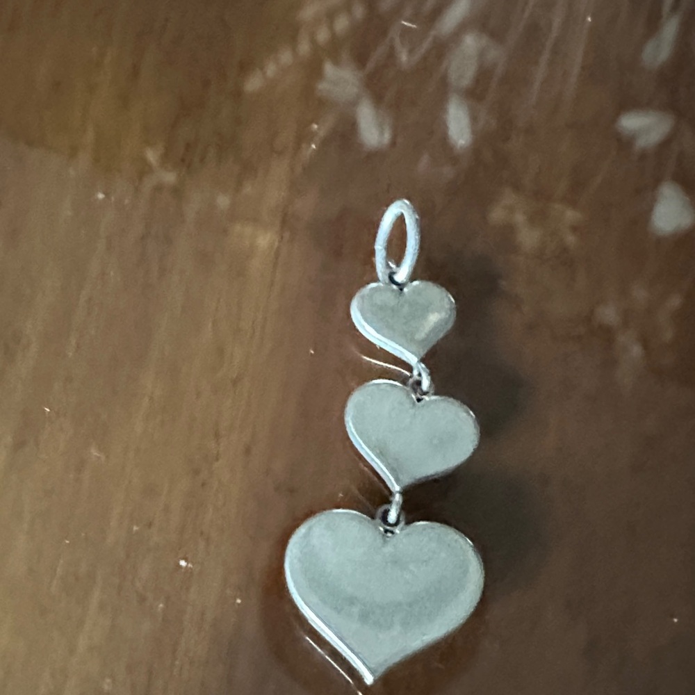 Silver Heart Pendant Necklace